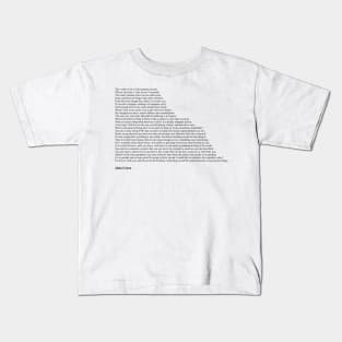John Green Quotes Kids T-Shirt